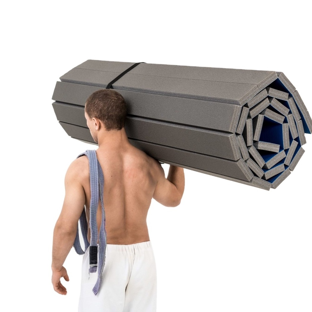 Sports puzzle foam rollout mat mma judo bjj martial arts taekwondo combat roll wrestling mats