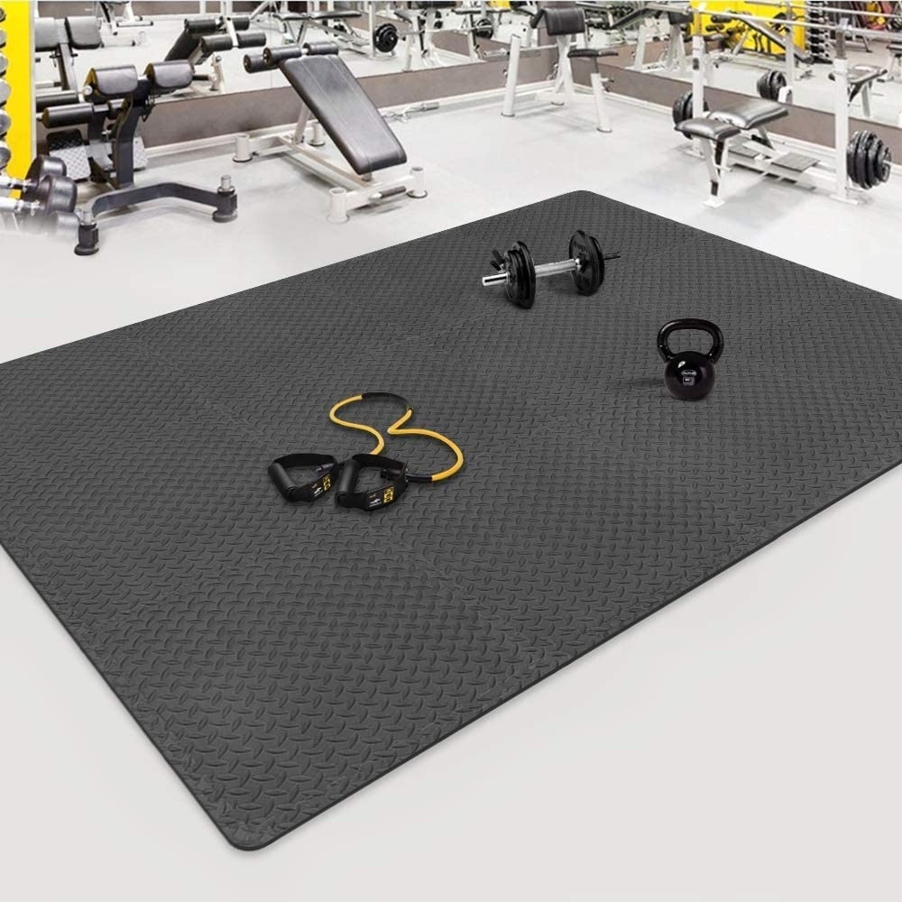 Sansd Wholesale Foam Exercise Tiles Extra Thick Gym Flooring Interlocking Floor Mats Eva Soft Foam Mat Yoga Tiles