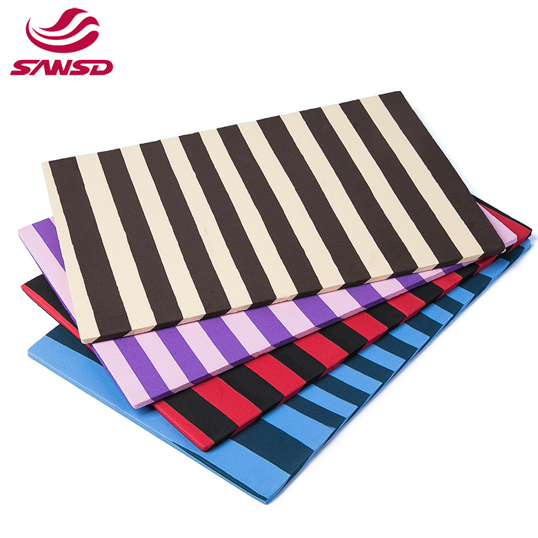 eva rubber sole Pattern texture design eva foam sheets packing roll sandal sheet for slippers