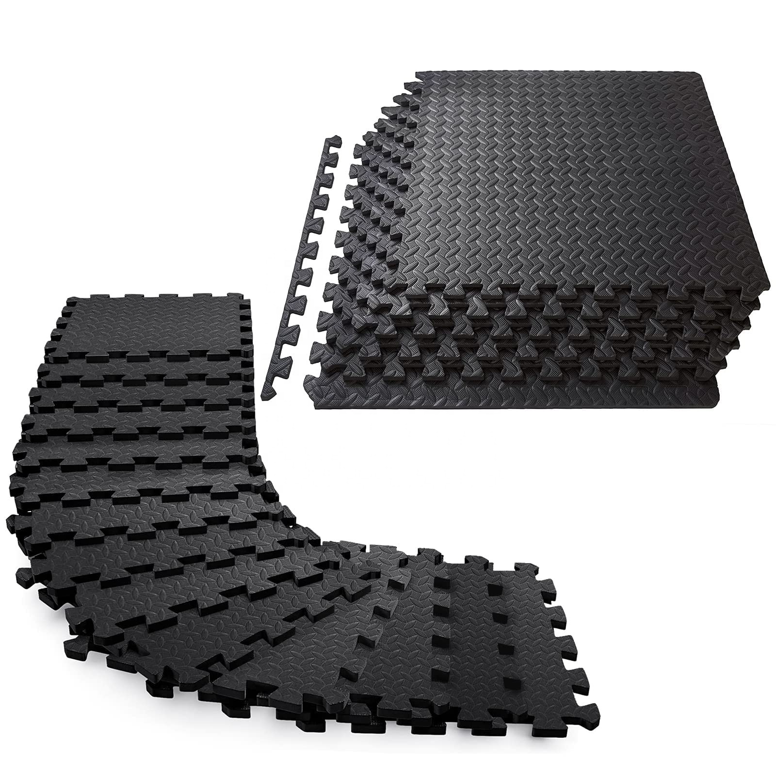 Sansd Wholesale Foam Exercise Tiles Extra Thick Gym Flooring Interlocking Floor Mats Eva Soft Foam Mat Yoga Tiles