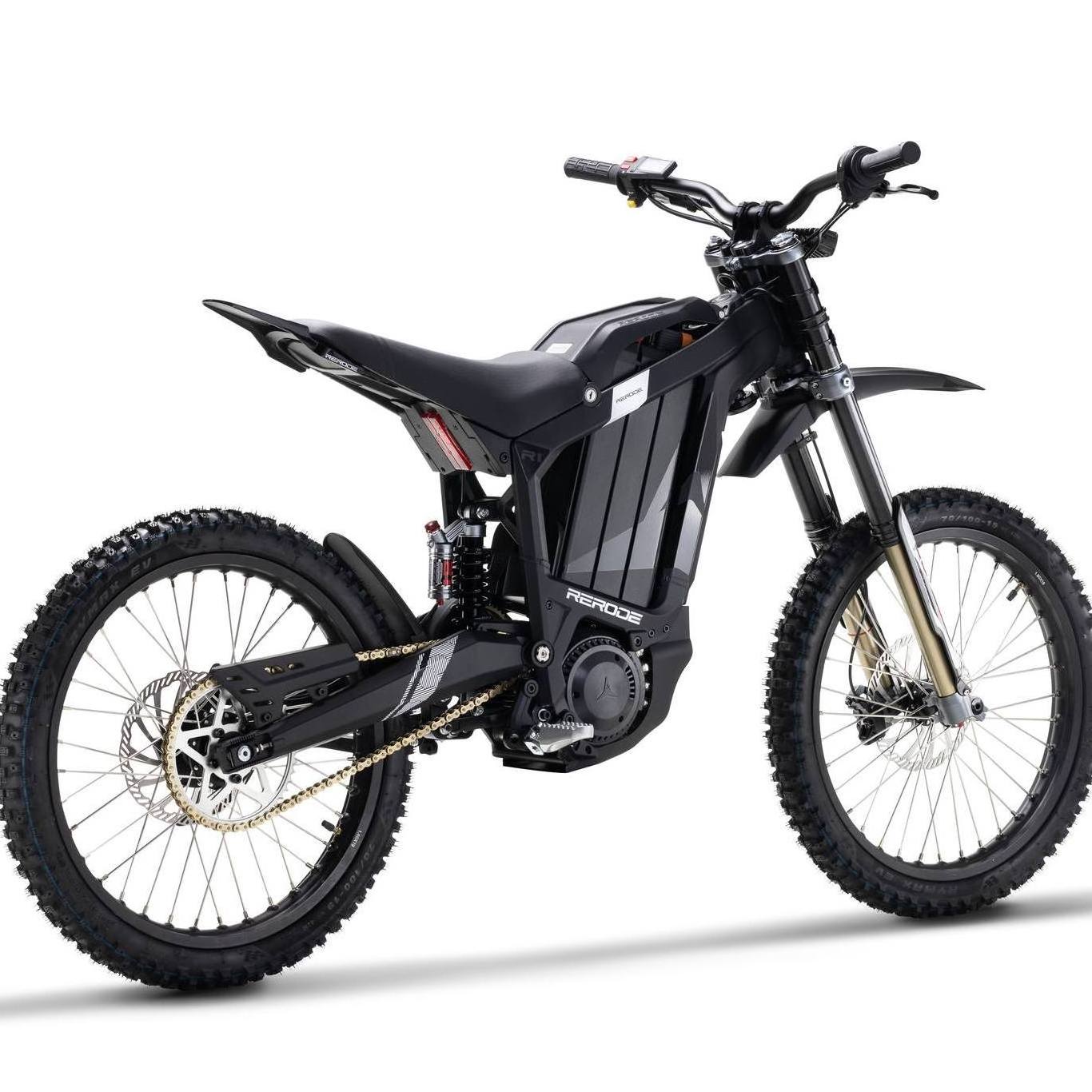 Top Sale 72V 8000W Rerode R1 Long Range Mountain Ebike Full Suspension Sports High Power Electric Bike