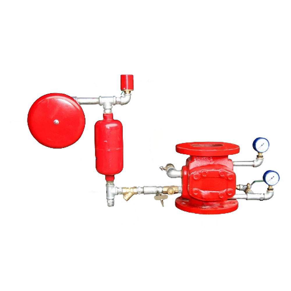 China Fire Fighting Sprinkler System Ductile Iron Customizable Size Wet Alarm Check Valve