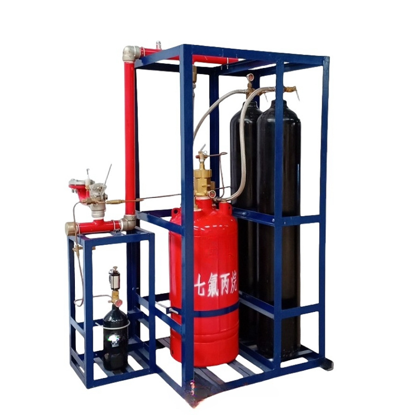 Supplier Fire Extinguisher System 40L to 180L Customizable Volume FM200 for Fire Fighting