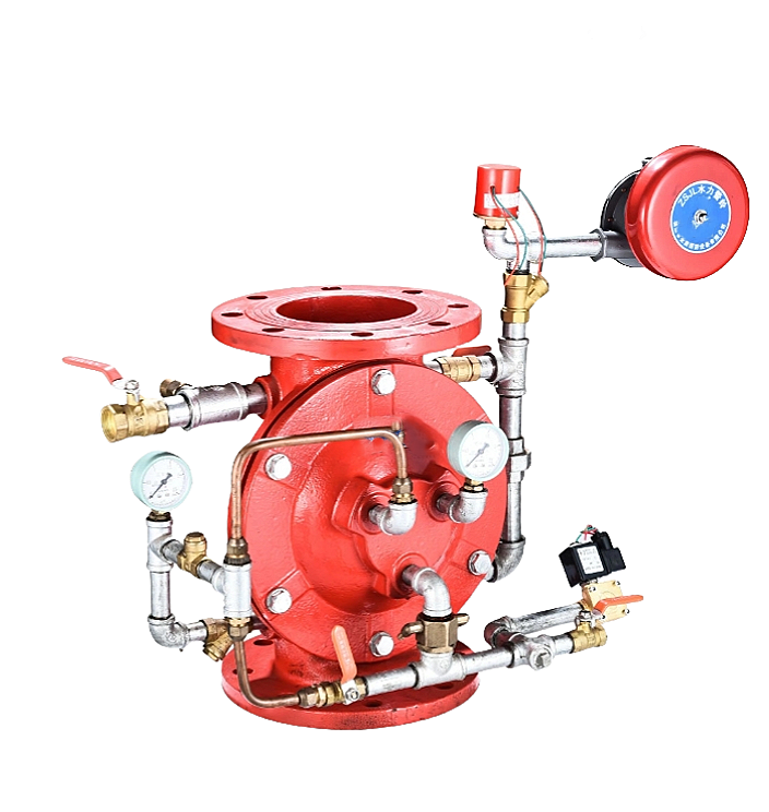 Manufacturer Vertical Seat Diaphragm Deluge Valve Flange Deluge Alarm Valve For Fire Sprinkler System