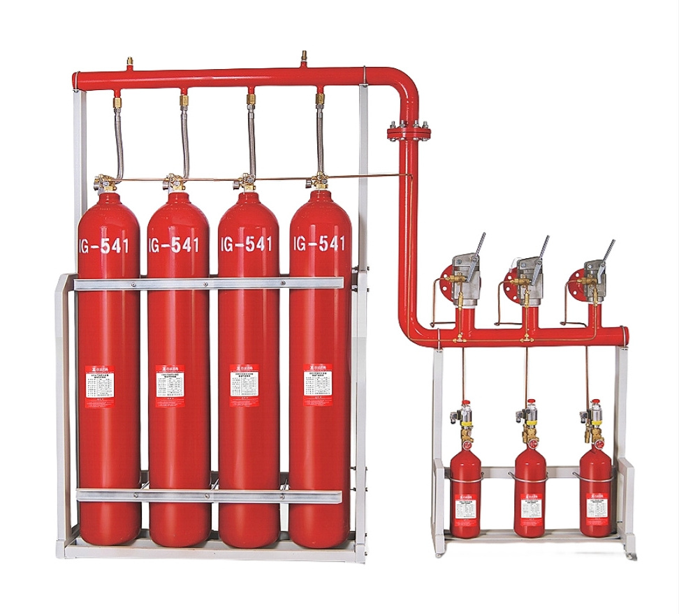 Factory Price Fire Suppression System Mild Steel Cylinder Clean Agent IG541 Safe to Use