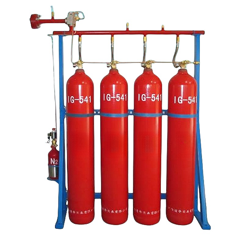 Factory Price Fire Suppression System Mild Steel Cylinder Clean Agent IG541 Safe to Use