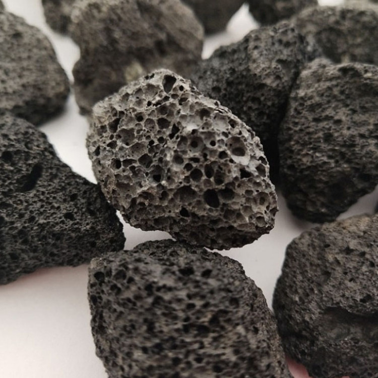 Wholesale volcanic pumice stone big lava rock black lava stone