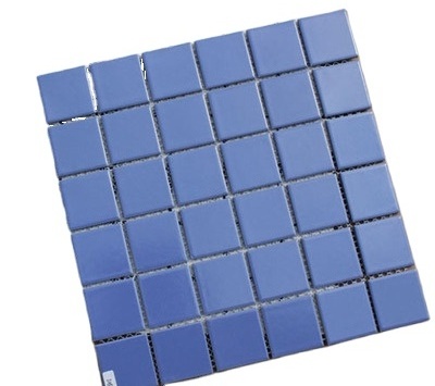 factory supply glossy blue ceramic tiles for floor and wall panel glossy tile with cheap price for swimming pool