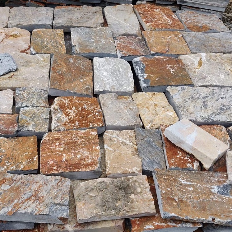 Rustic Rock Exterior Stacked Stone Veneers, Natural Stone Exterior Wall Cladding, Stone Wall Cladding