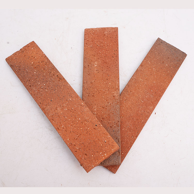 Burning Wholesale Antique Red Clay Bricks Slips and Corners Decorative Wall Building for Outdoor Garden Yard Park Wall Decor