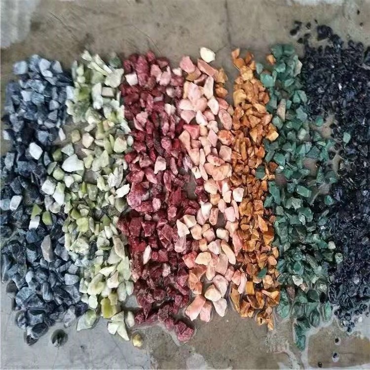 Nature Pebble Gravel Paving Stone gravel crushed stone for Garden Plant Railway Pathway