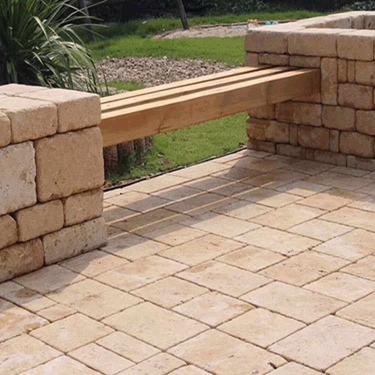 Modern Design Natural Beige Travertine Home Decor Large Limestone Slabs For Wall Panel And Floor Paving Patios