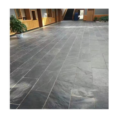 Black slate tile paving tile stone floor tiles driveway pavers