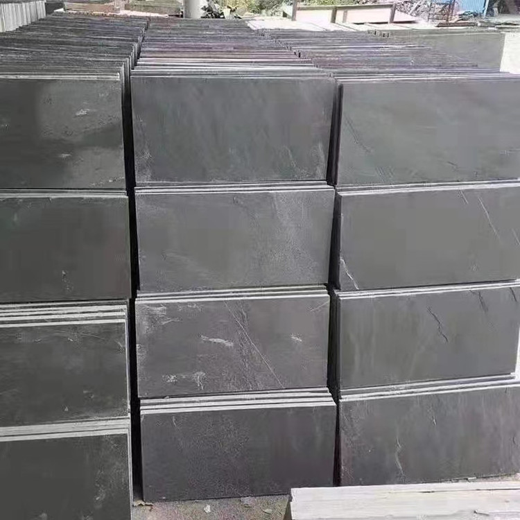 Black slate tile paving tile stone floor tiles driveway pavers