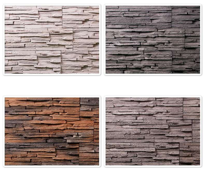 wall cladding faux paving stone panels concrete culture stacked stone