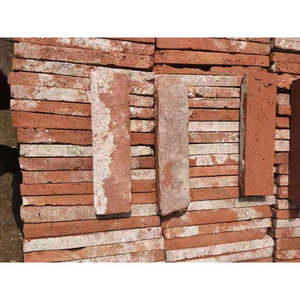 Cheap price artificial old red brick slice clay bricks for outdoor wall decoration