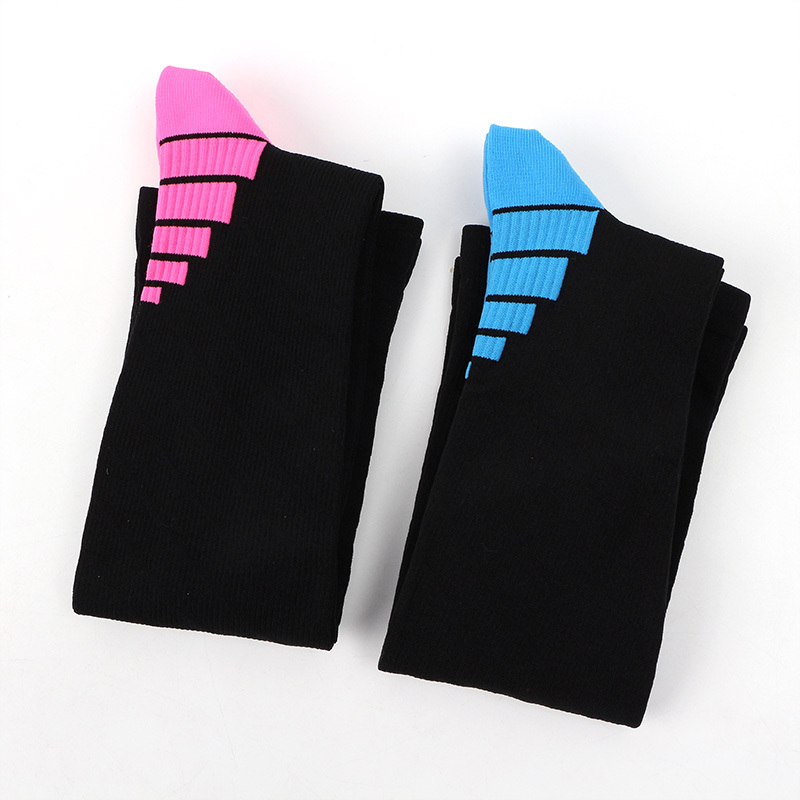 Dreamluna Custom Wholesale Knitted Unisex Football Basketball  Soccer Anti Slip Running Athletic Gym Indoor Performance Socks