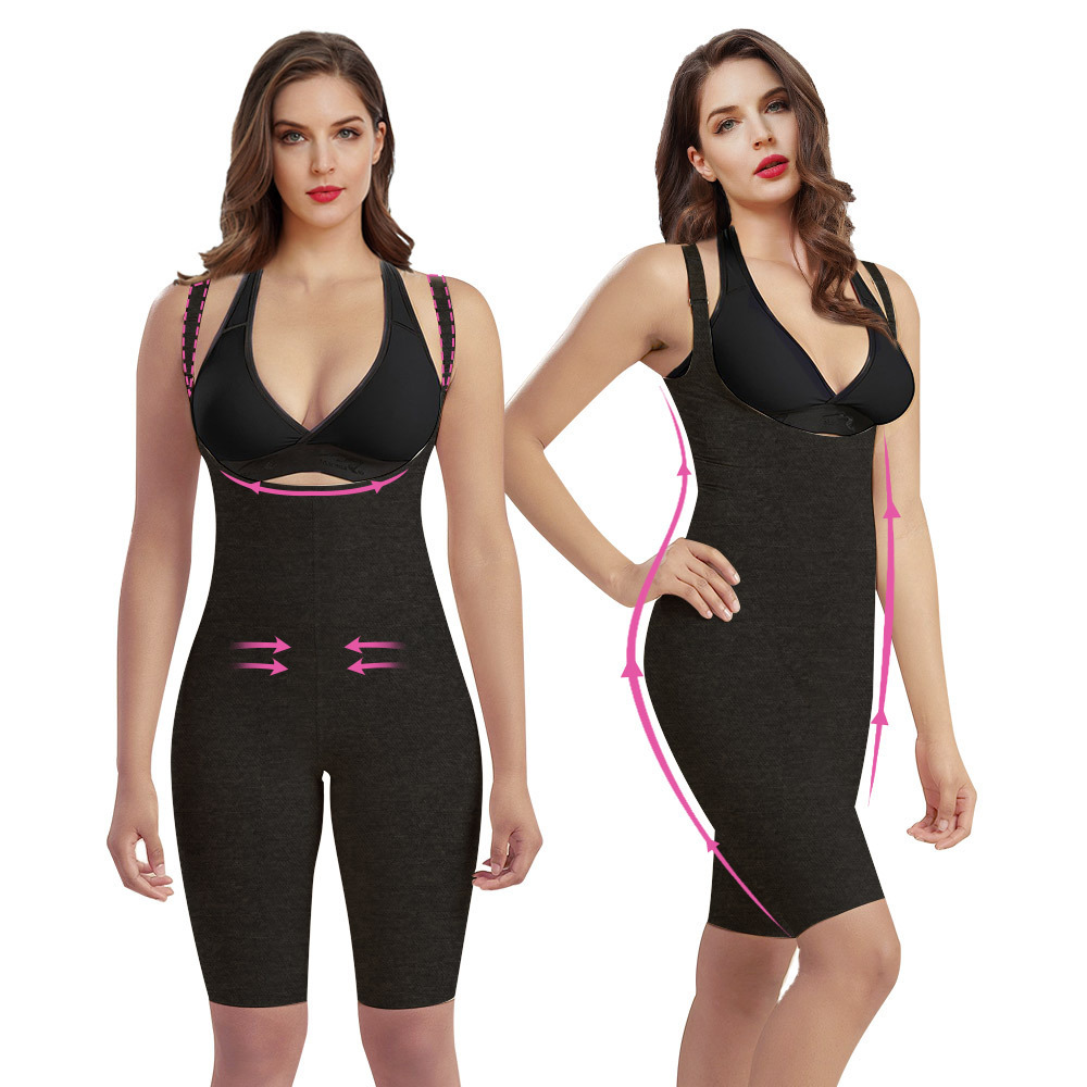 Columbian Fajas Shape Wear Jumpsuit Surgical Compression Garment Post-Operative Shapewear Fat Transfer Liposuction