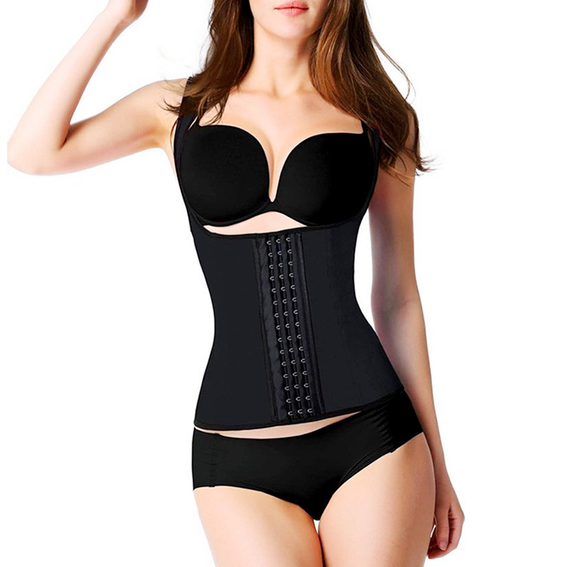 Ladies Sexy Mature Private Label Boned Transparent Mesh Waist Belly Breathable Shapewear