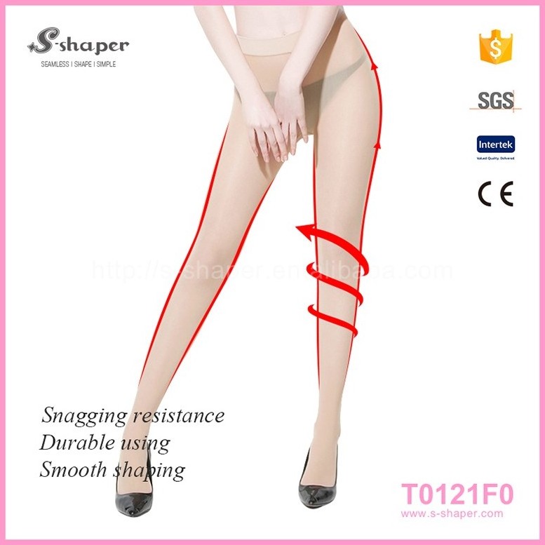 Oem Service Fishnet Mature Women Black Sexy Ladies Silk Stockings