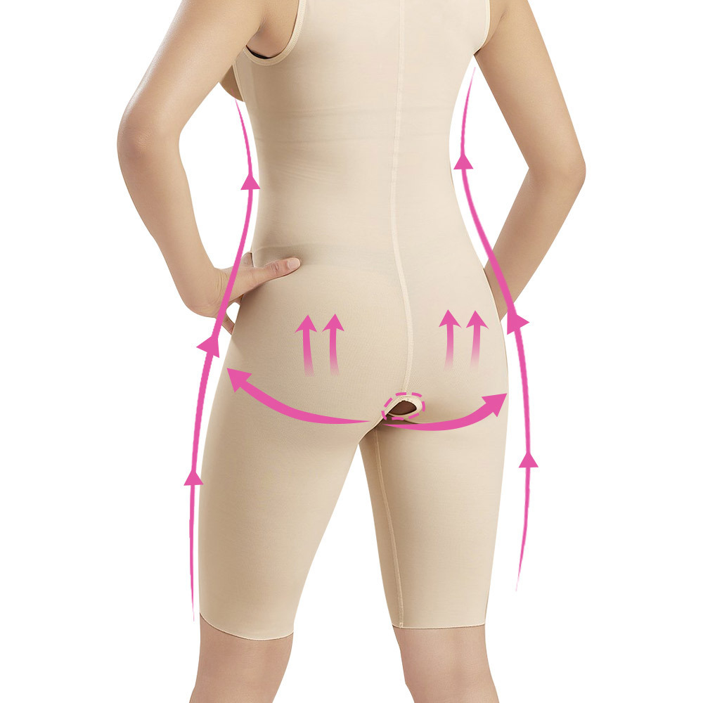 Columbian Fajas Shape Wear Jumpsuit Surgical Compression Garment Post-Operative Shapewear Fat Transfer Liposuction