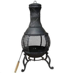 outdoor lena chimenea fireplace/cast iron chiminea fire pit