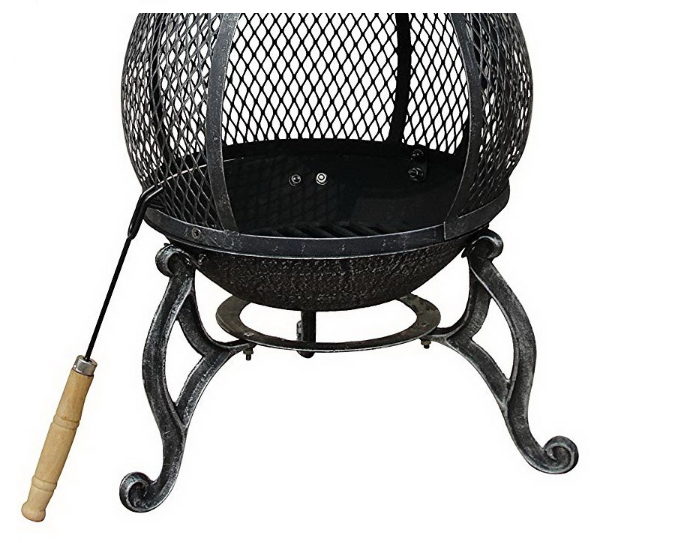 outdoor lena chimenea fireplace/cast iron chiminea fire pit