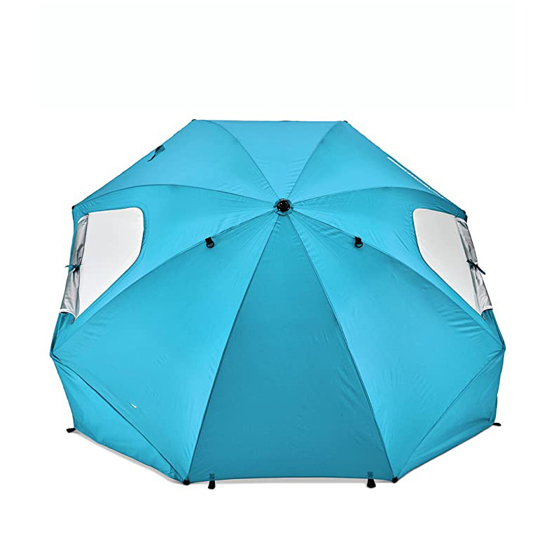 PF 50+ Umbrella Shelter for Sun and Rain Protection beach umbrella fishing umbrella