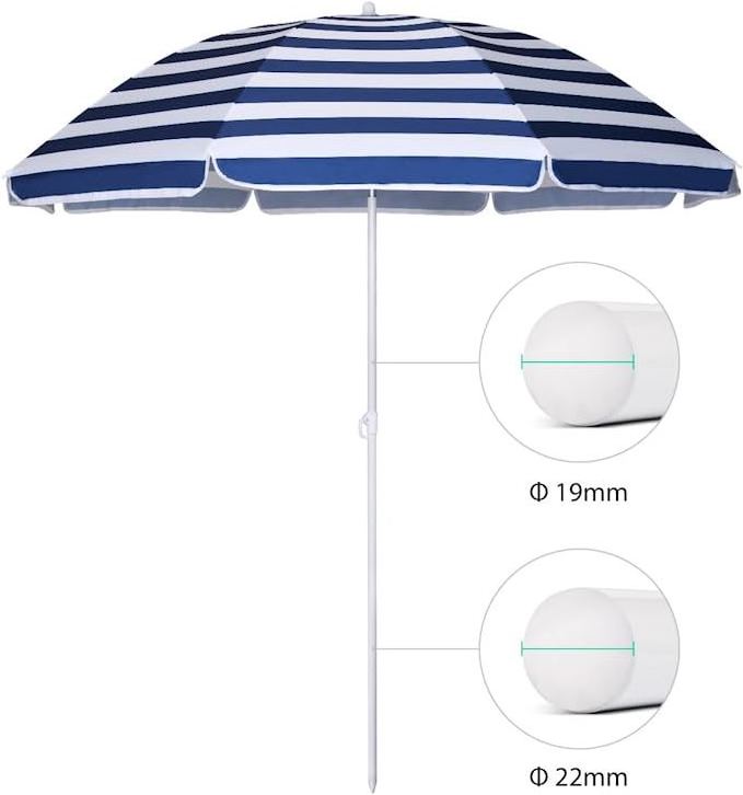 High Quality Advertising Custom Design oxford beach umbrellas sun umbrella for beach with logo print