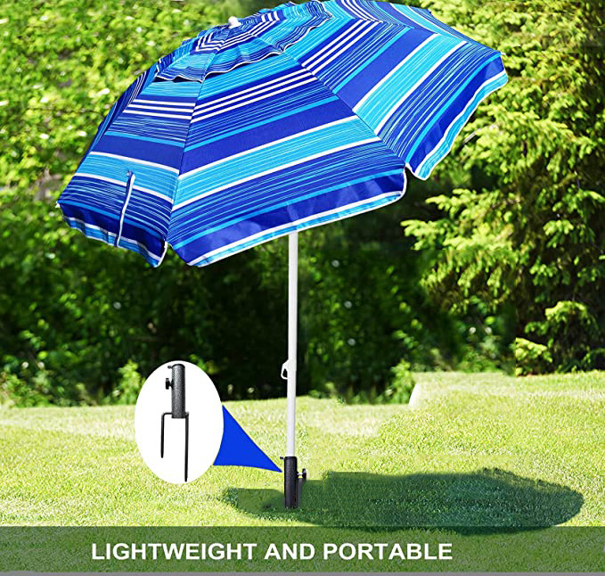 Hot sale quality Beach Anchor Umbrella plastic Ground Umbrella Base Umbrella Stake Sand Anchor