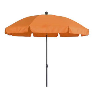 Wholesale Custom Large size windproof beach umbrella outdoor quality patio umbrellas and bases