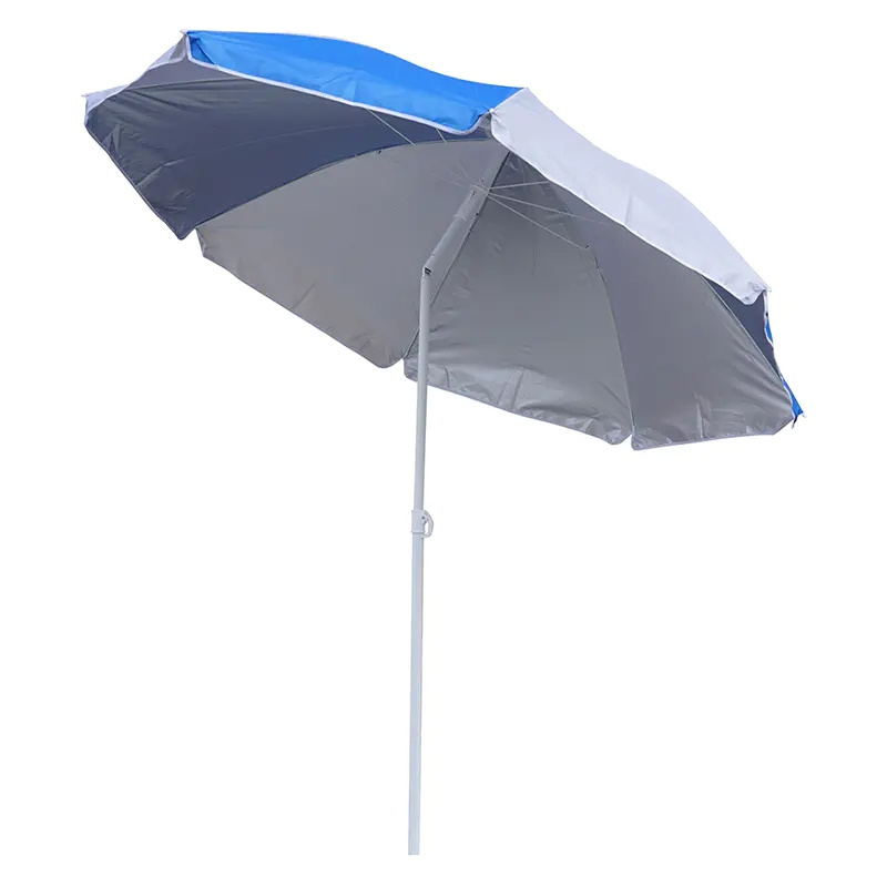 2024 New design heavy duty Portable Sun Protected beach umbrella with sand anchor and covers