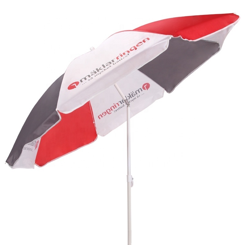 factory price  custom beach umbrella promotional  beach umbrella