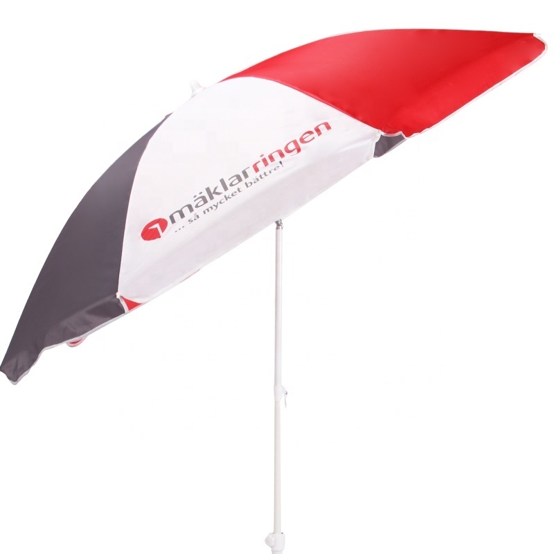 factory price  custom beach umbrella promotional  beach umbrella