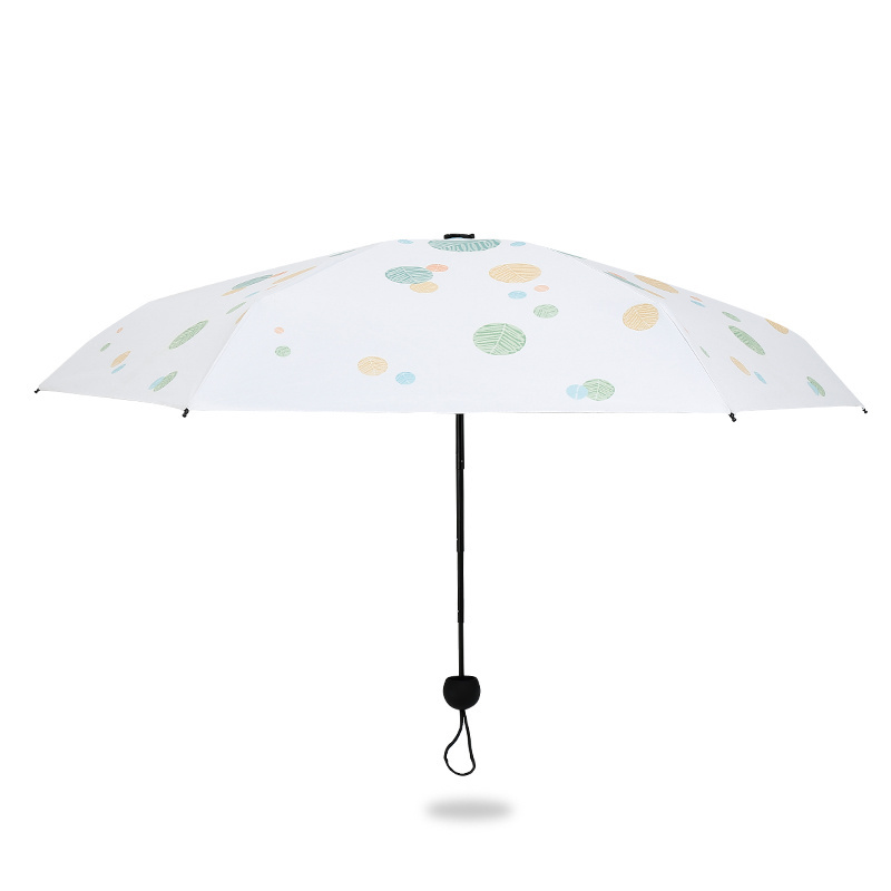 Portable 5-stand Folding umbrella personal sun umbrella