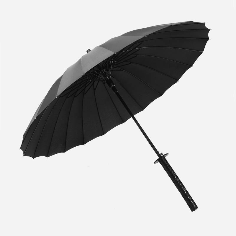 windproof Japanese Samurai Sword Straight Umbrella