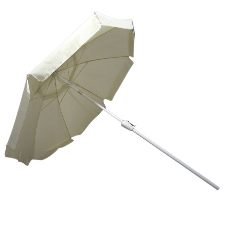 Large beach umbrella outdoor sun parasol patio garden umbrella with  hand crank