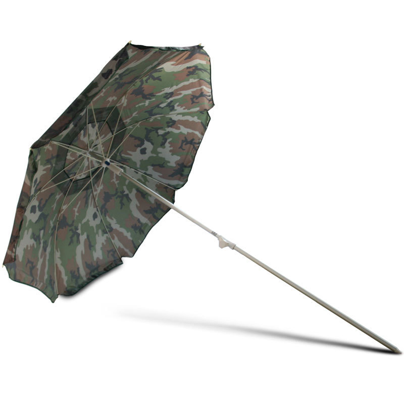 wholesale outdoor cheap price air vent fiberglass camo sun beach umbrella