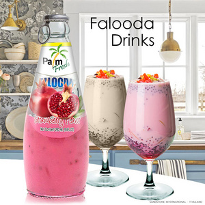 Falooda Drinks in Glass Bottle 290 ml.