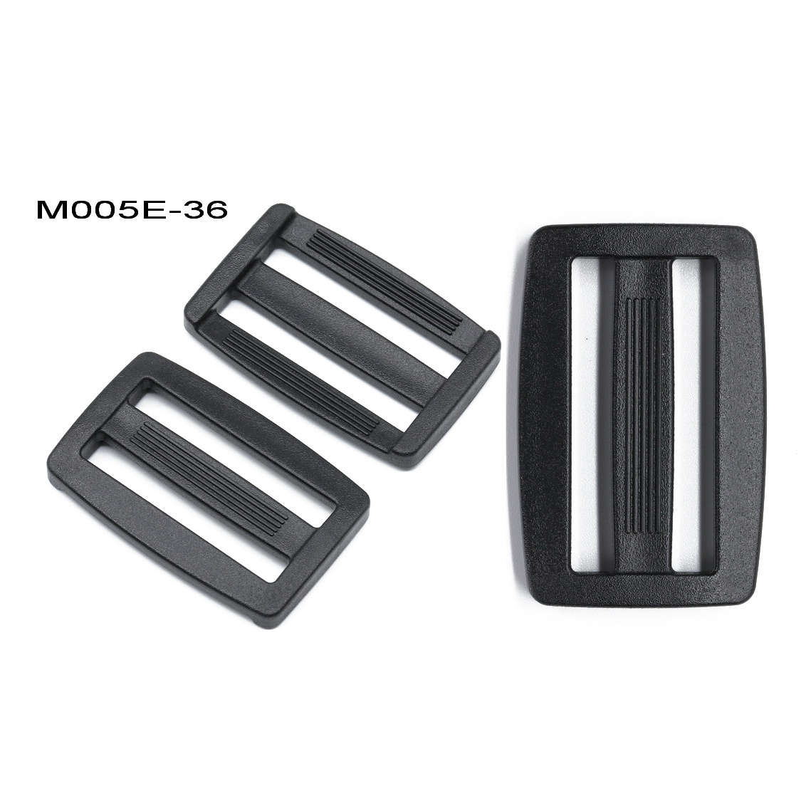 Plastic Tri-glide Slides Button Fasteners Adjustable Webbing Triglides Slider Buckle Replacement for Belt Strap Backpack Bags