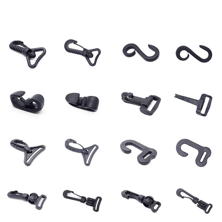 KAM Factory OEM  snap clip hooks ,strap belt hooks, rotary plastic swivel snap buckle hook