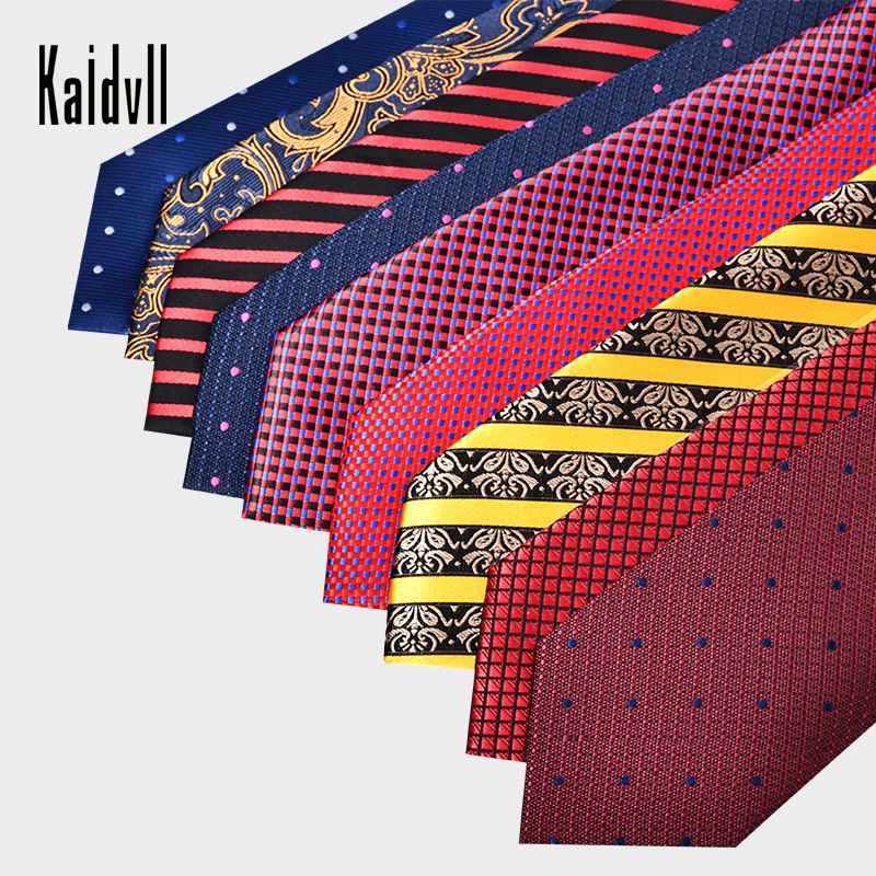 Embroidered Silk Handkerchief Custom Handmade Neckties Woven Mens Ties and Pocket Square