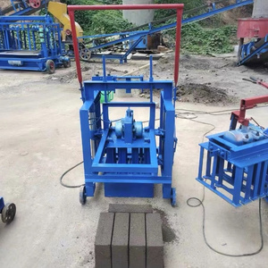 YD2-45 small manual brick making machine hollow cement block making machine Paving brick making machinery