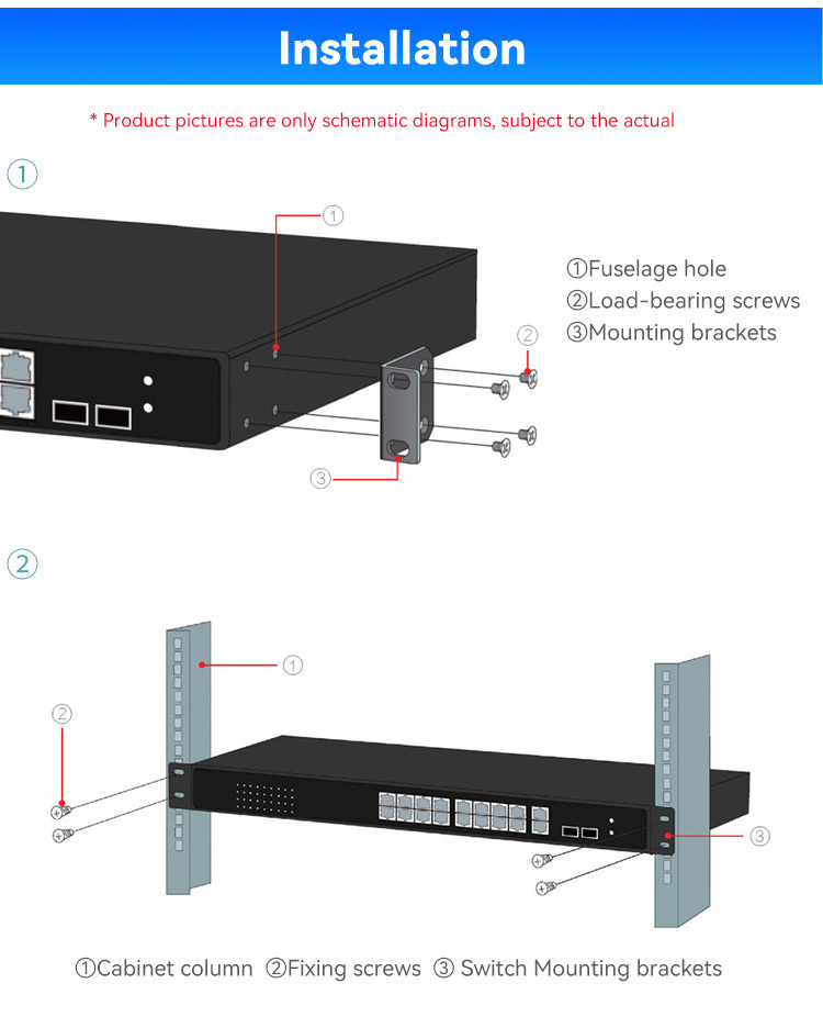 400W total power Layer 3 Managed Gigabit 24 ports poe switch with 10G SFP port