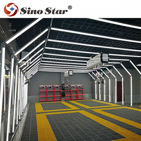 SGE1011 auto detailing products car inspection machine tunnel light bar car lights polish car showroom lamp