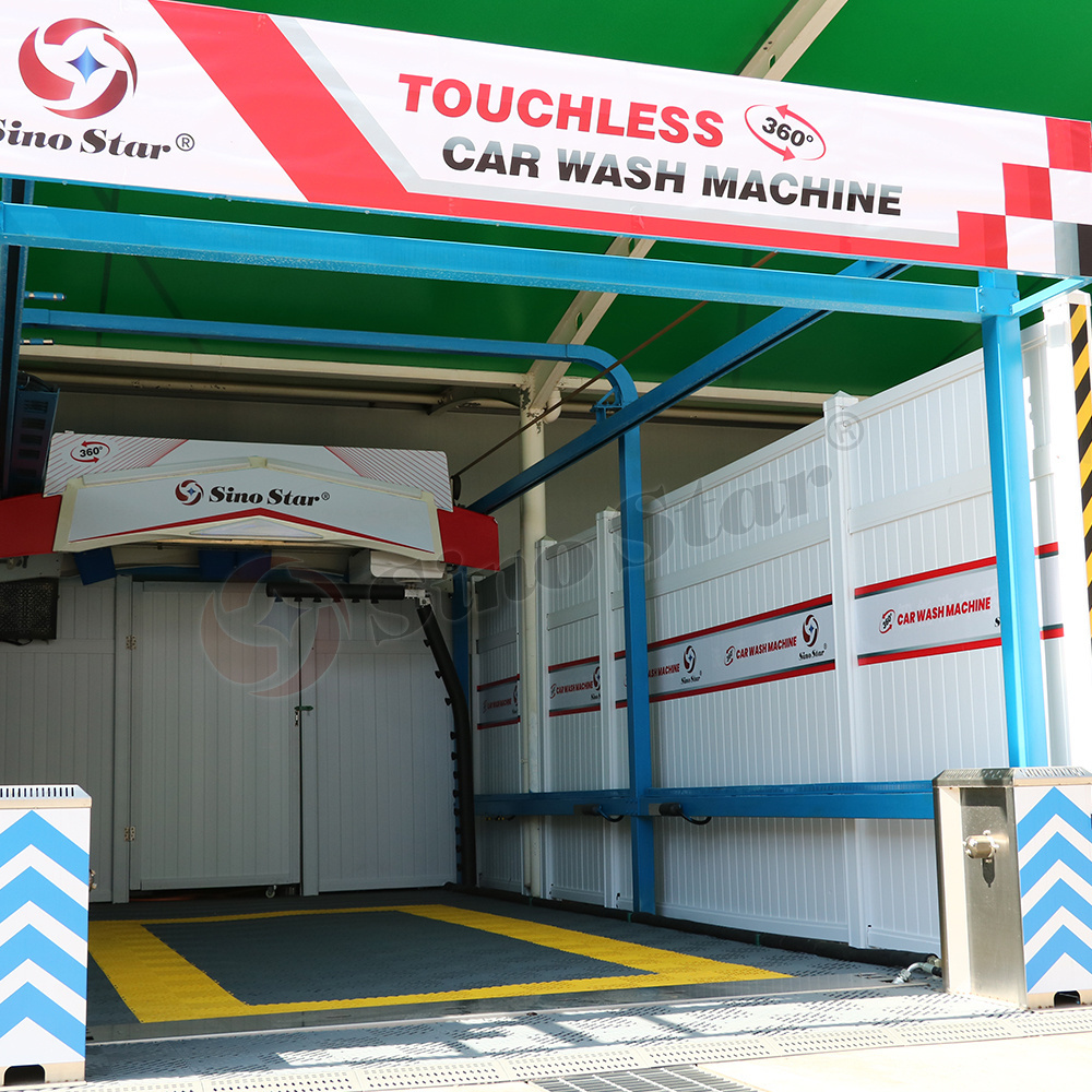 Sino Star Fully Automatic car wash For Sale Self Service Robot Washing System Carwash Touchless Car Wash Machine Bay