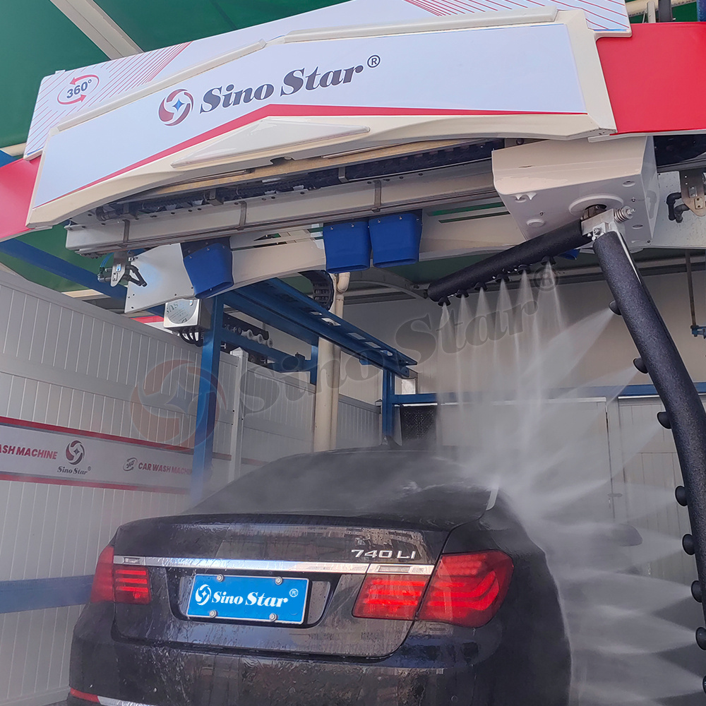 Sino Star Fully Automatic car wash For Sale Self Service Robot Washing System Carwash Touchless Car Wash Machine Bay