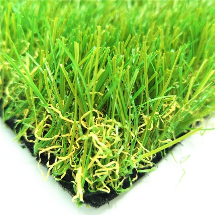 Outdoor high density quality interlocking artificial grass landscape grass carpet tile for mats