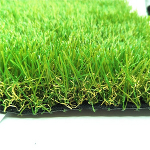 Outdoor high density quality interlocking artificial grass landscape grass carpet tile for mats