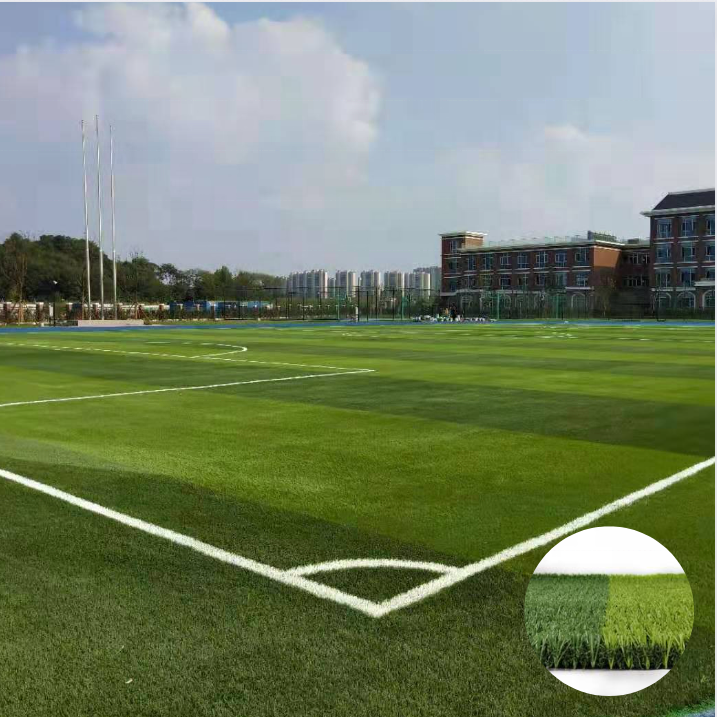 Non infilling no need sand granule outdoor artificial grass football artificial grass synthetic grass soccer for football field